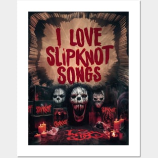 Love Slipknot songs Posters and Art